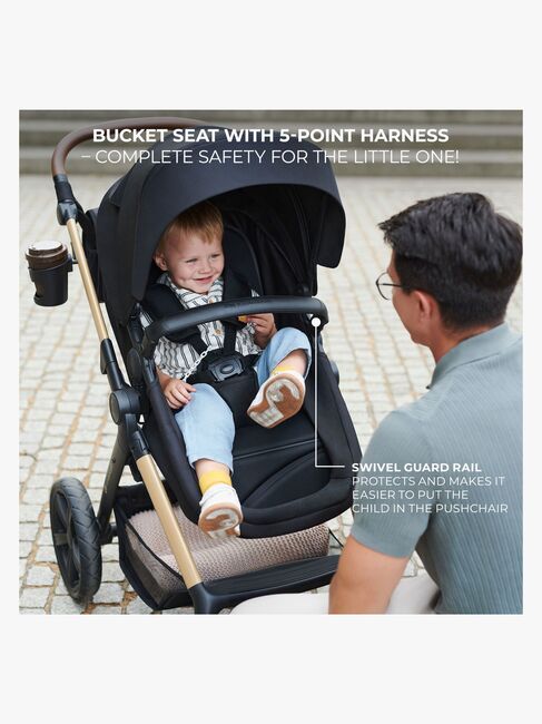 Kinderkraft MOOV 2 4-in-1 Duovogn, Sand Beige