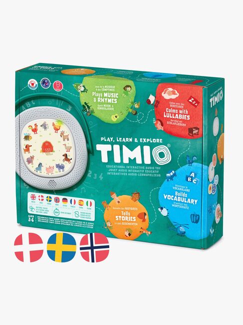 TIMIO Interaktiv Lydafspiller Skandinavisk Startpakke