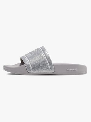 Hummel Pool Slide Glitter Jr Hjemmesko, Lunar Rock