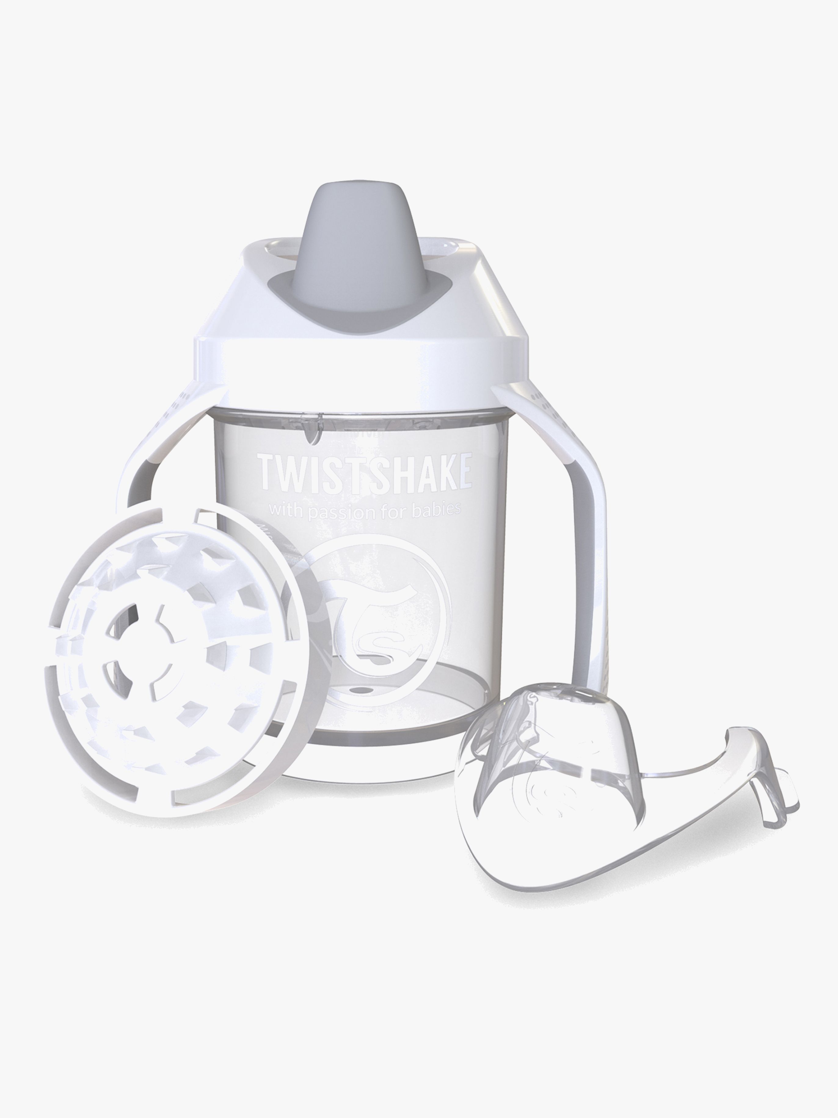 Twistshake Mini Cup Tudekop 230ml, Hvid