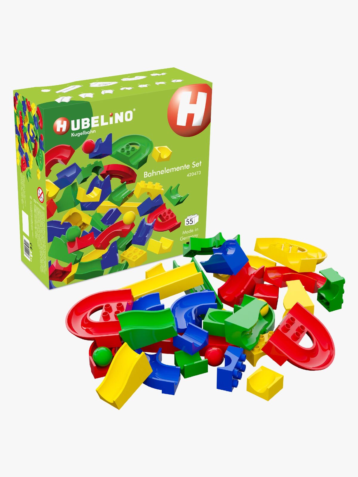 Hubelino Kuglebaneelementsæt 55 Dele