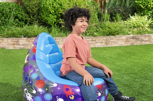 Bestway Oppustelig Stol LED Astro Glow