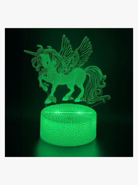 Powerpal 3D-Natlampe, Enhjørning