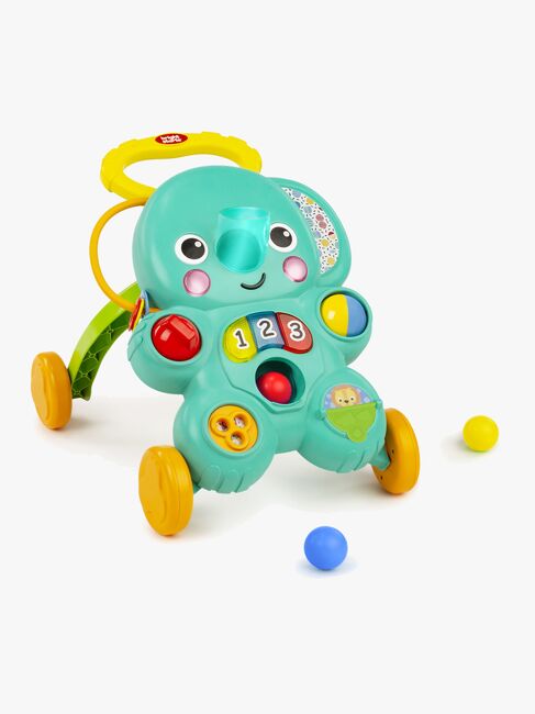 BrightStarts 2-in-1 Ball Play Stroll'n Roll Gåstol