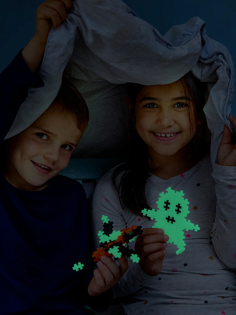 Plus-Plus Glow Byggesæt 600 Dele