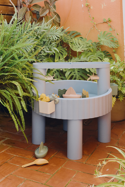 LIEWOOD Sepp Aktivitetsbord Vand & Sand, Blå