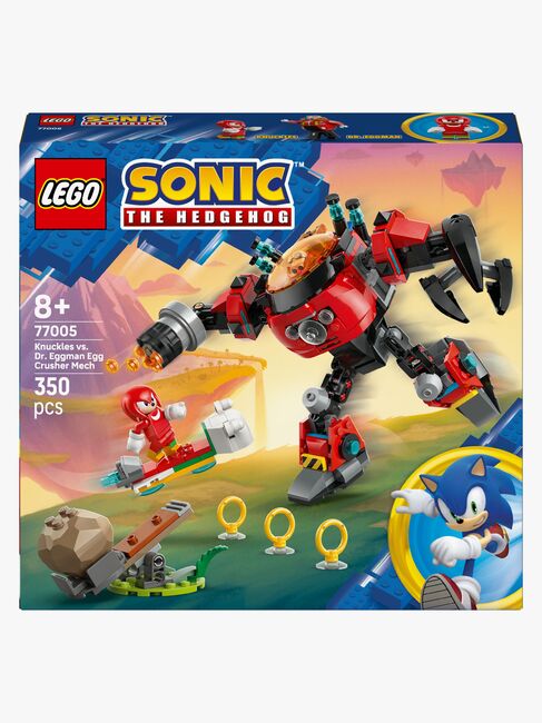 LEGO Sonic 77005 Knuckles mod dr. Eggmans Egg Crusher-mech
