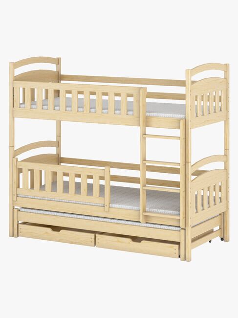 Lano Meble BLANKA Tribbelkøjeseng 90x200, Pine