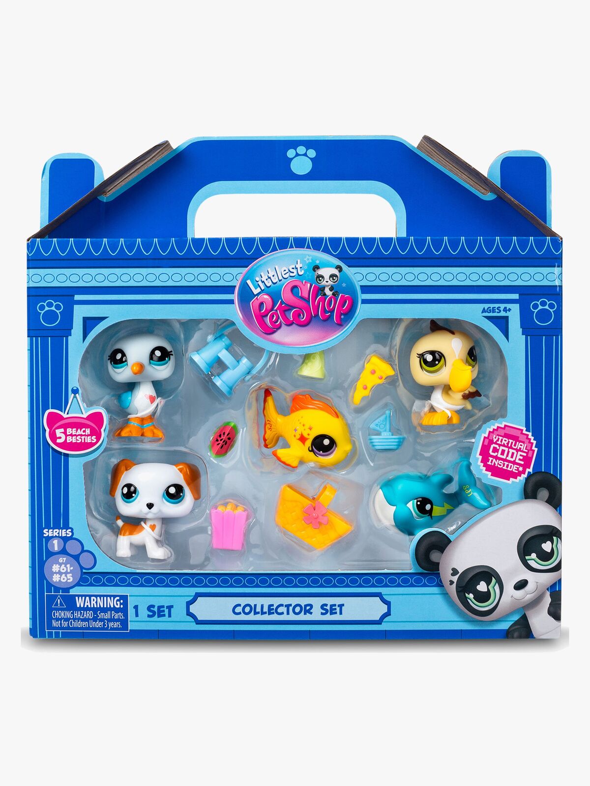 Littlest Pet Shop Beach Besties Figursæt 5-Pak