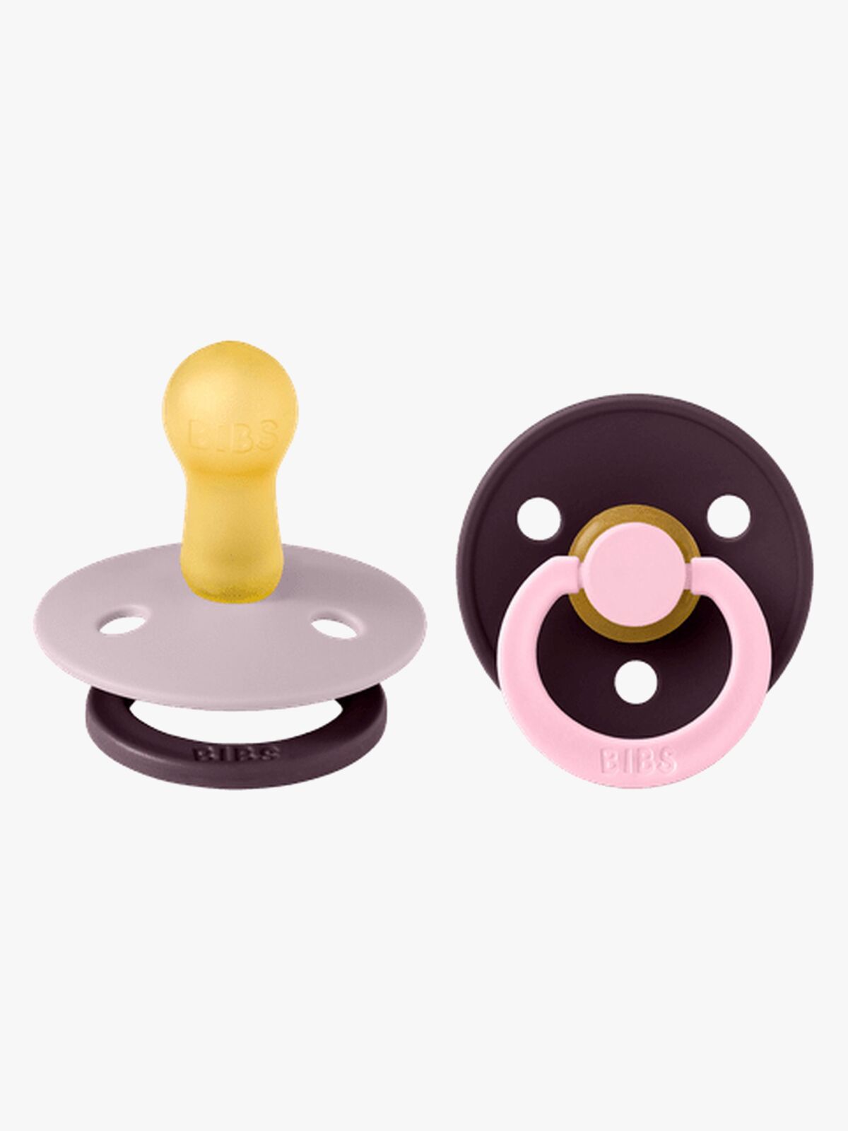 BIBS Studio Colour Fusion Sut 2-pak Str. 2, Dusky Lilac Plum mix