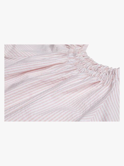 Petite Chérie Atelier Zola Bluse, Pink/White