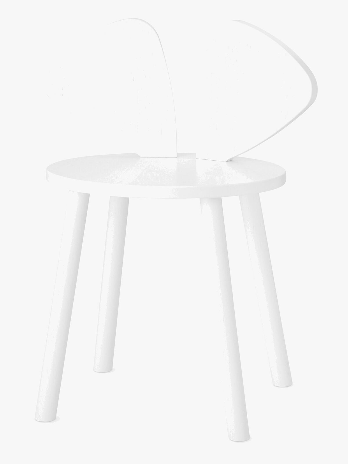 Nofred School Stol Mus, White