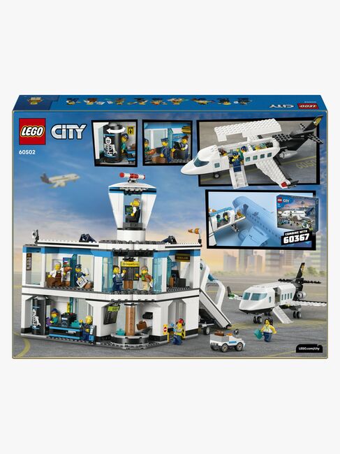 LEGO City 60502 Lufthavn med fly