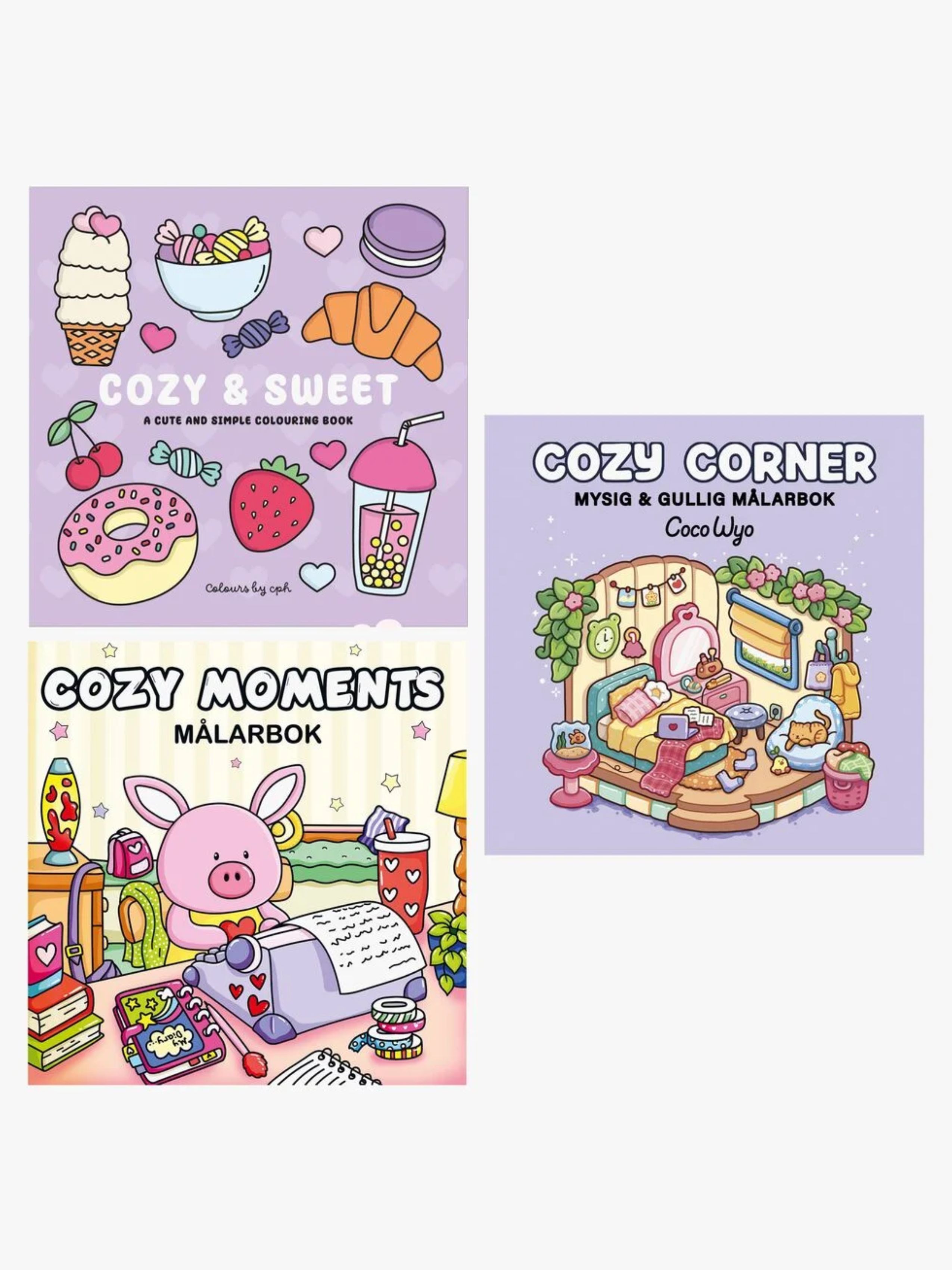 Cozy Malebogssæt Sweet Moments