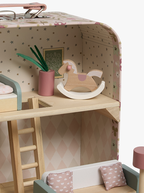 Alice & Fox Kuffert Dukkehus, Pink