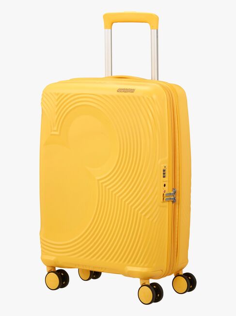 American Tourister Mickey Magic Spinner Kuffert 37-44L, Flower Yellow