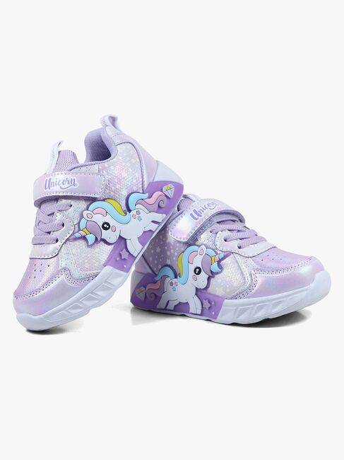 Unicorn Blinkende Sneakers, Lilac S8010269SJB03-0032-4775_3b.jpg