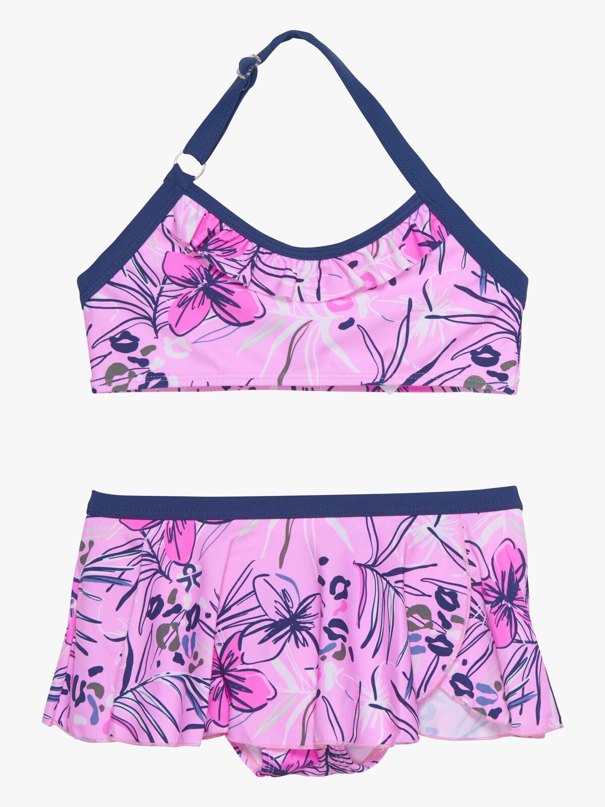 Color Kids Bikini, Azure Blue