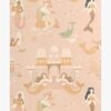 Majvillan Tapet Mermaid Reef, Sweet Pink