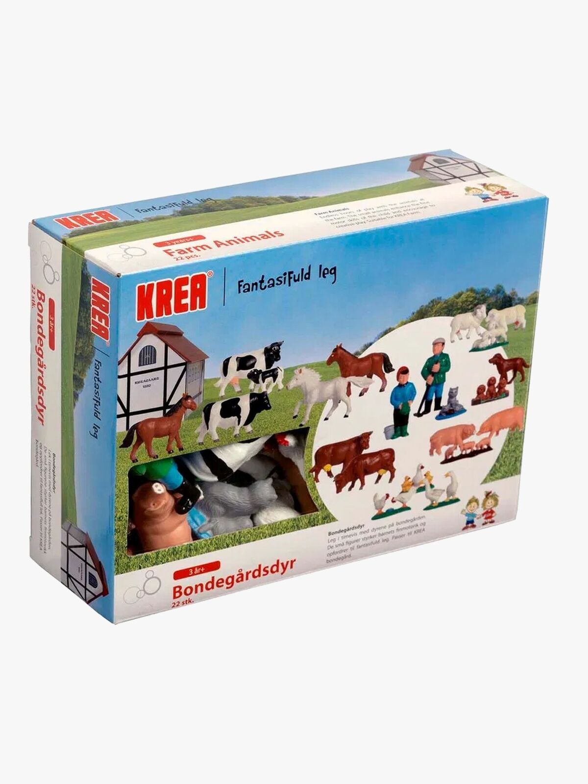 KREA Bondegårdsdyr 22 Stk.
