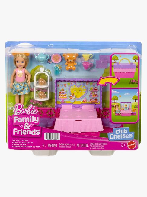 Barbie Family & Friends Club Chelsea Legesæt Teselskab