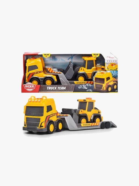 Dickie Toys Volvo Køretøjssæt Lastvogn med Hjullaster