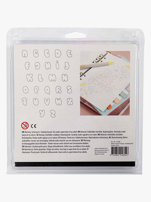 Creativ Company Sketch Marker Tusser Pastelfarver 12-pak