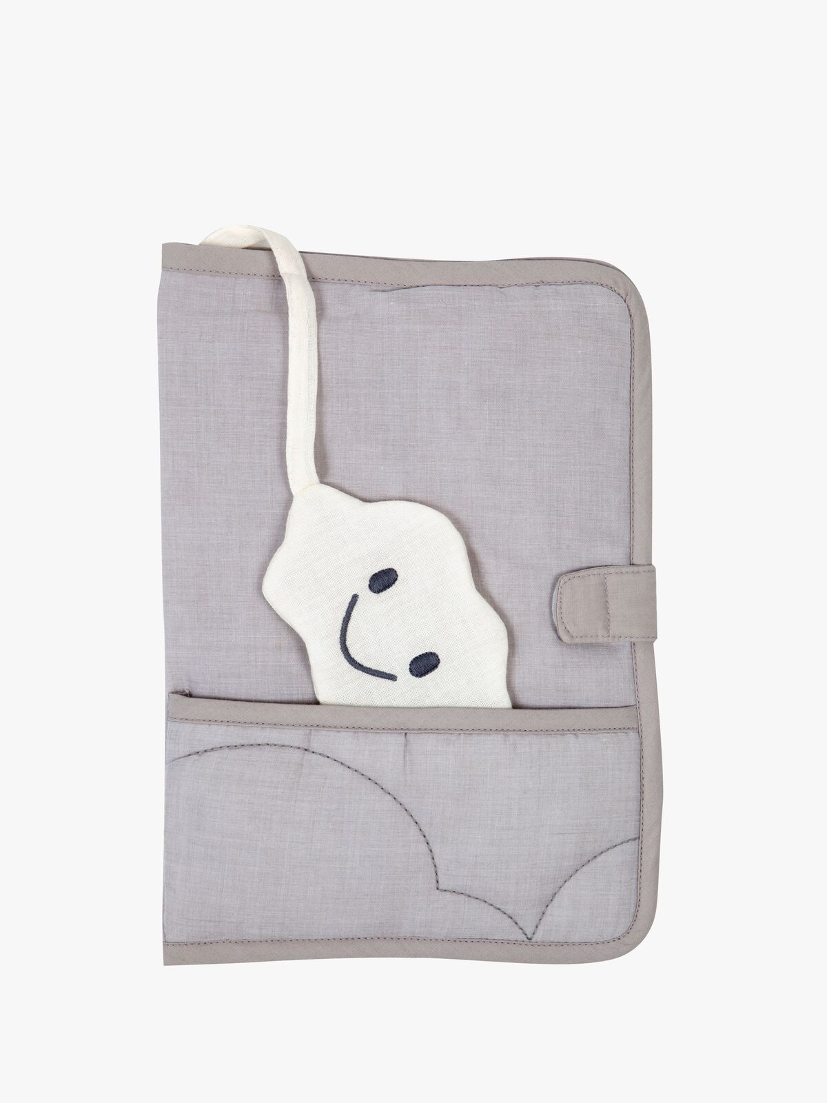 Nattiot Opbevaring med Lomme, Grå