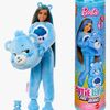 Barbie Cutie Reveal Dukke Care Bears, Blå
