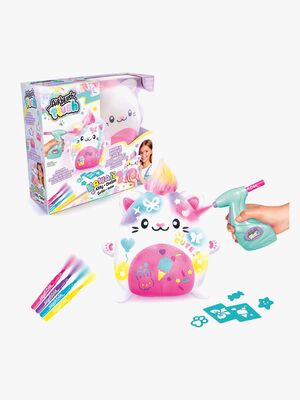 Airbrush Plush Bamse Kawaii Kitty