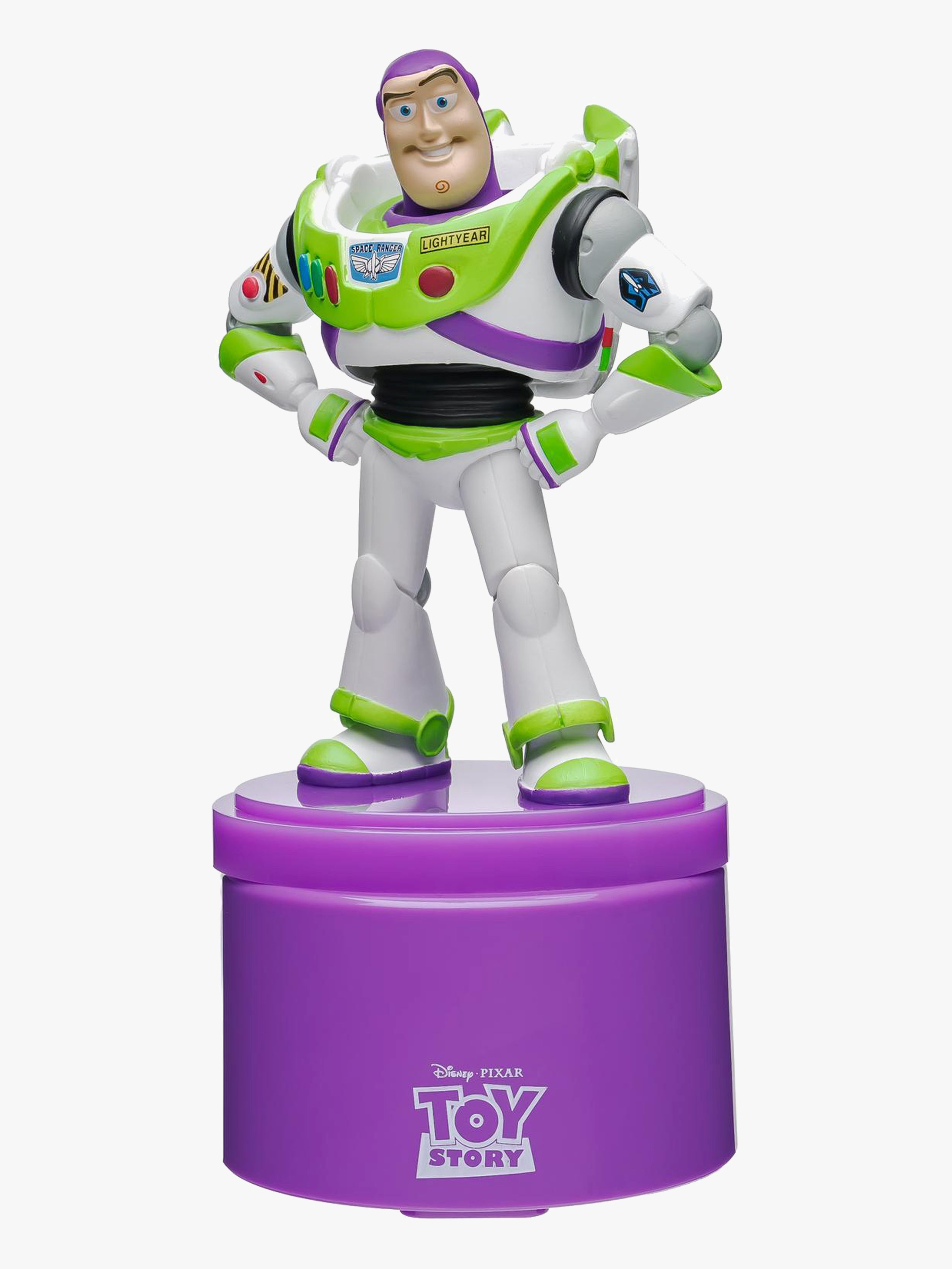 Disney Toy Story Buzz Højttaler med Natlampe, Børnelampe