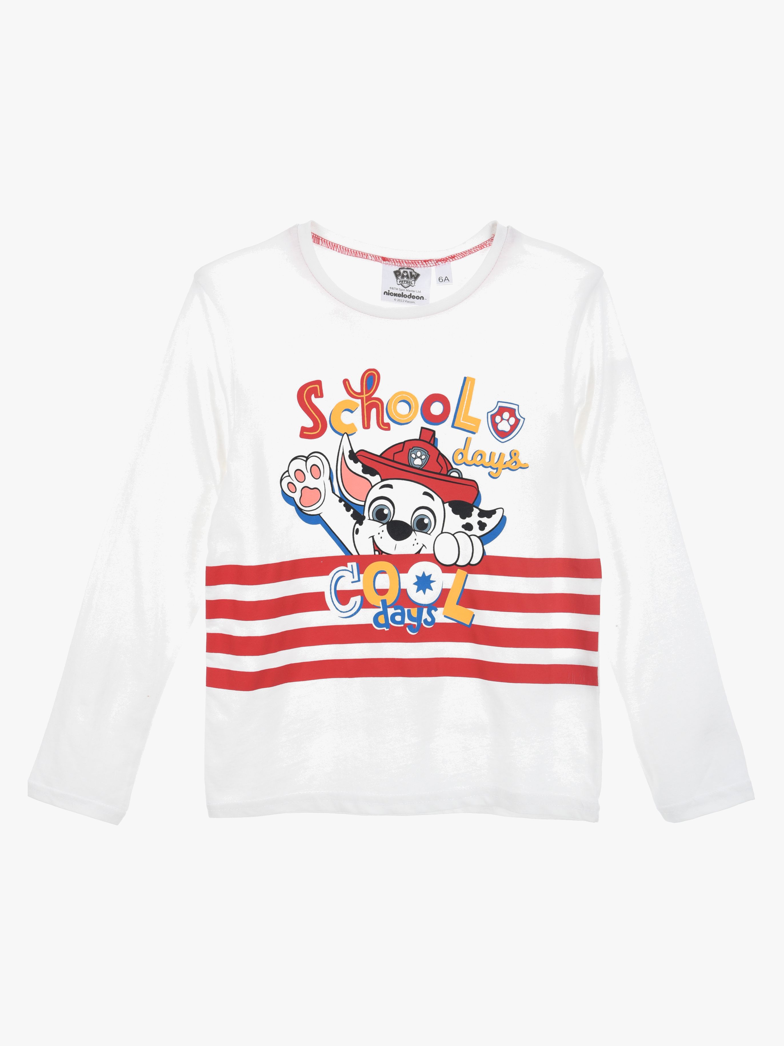 Paw Patrol T-Shirt, Naturhvid, 5 år