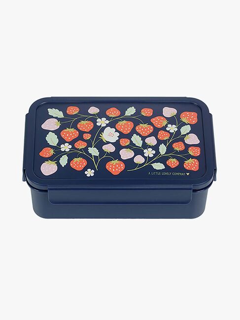 A Little Lovely Company Bento Madkasse, Jordbær