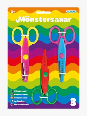 Egmont Kärnan Mønstersakse 3-pak