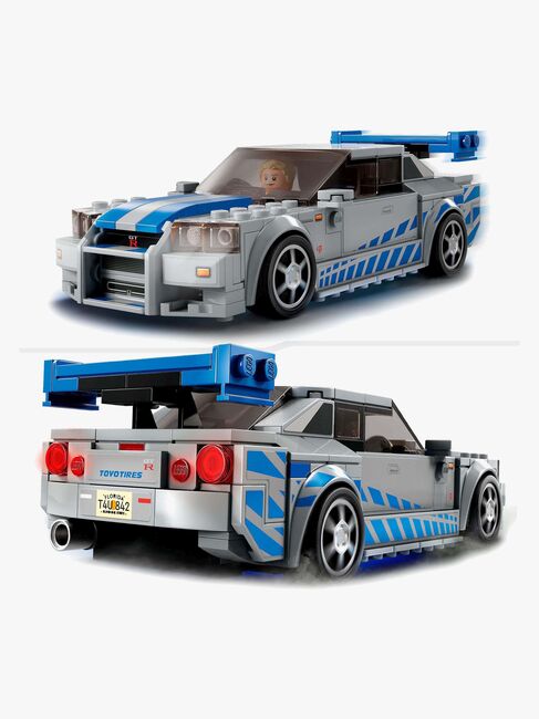 LEGO Speed Champions 76917 2 Fast 2 Furious Nissan Skyline GT-R R34