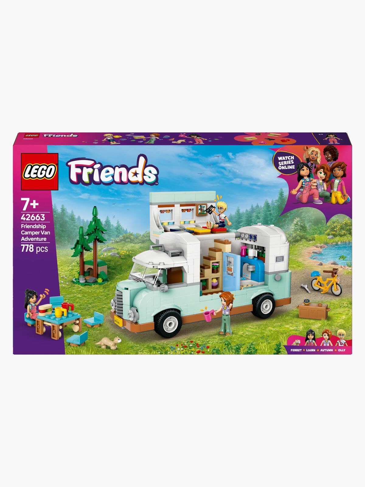 LEGO Friends 42663 Venskabs-autocamper på eventyr