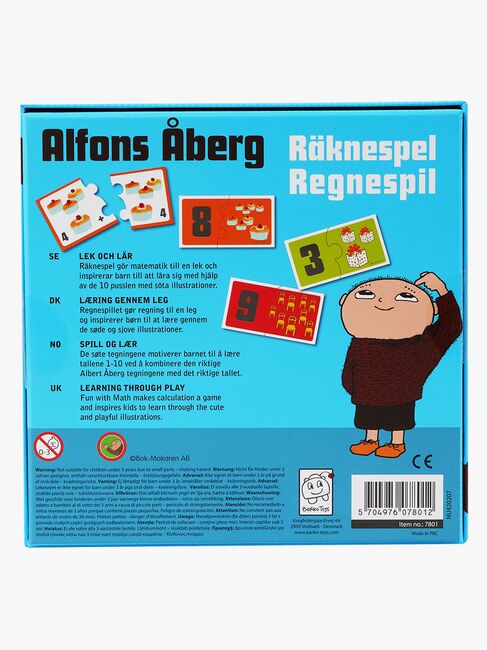 Alfons Åberg Børnespil Sjov med Matematik