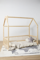 Minitude Nordic MASON Junior-/Montessori-seng 70x160, Træ