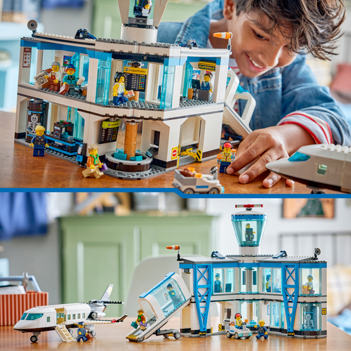 LEGO City 60502 Lufthavn med fly
