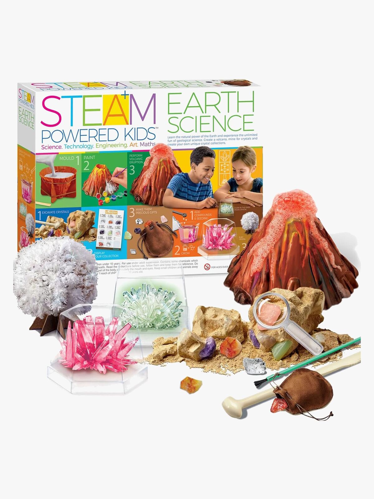 4M STEAM Powered Kids Eksperimentsæt