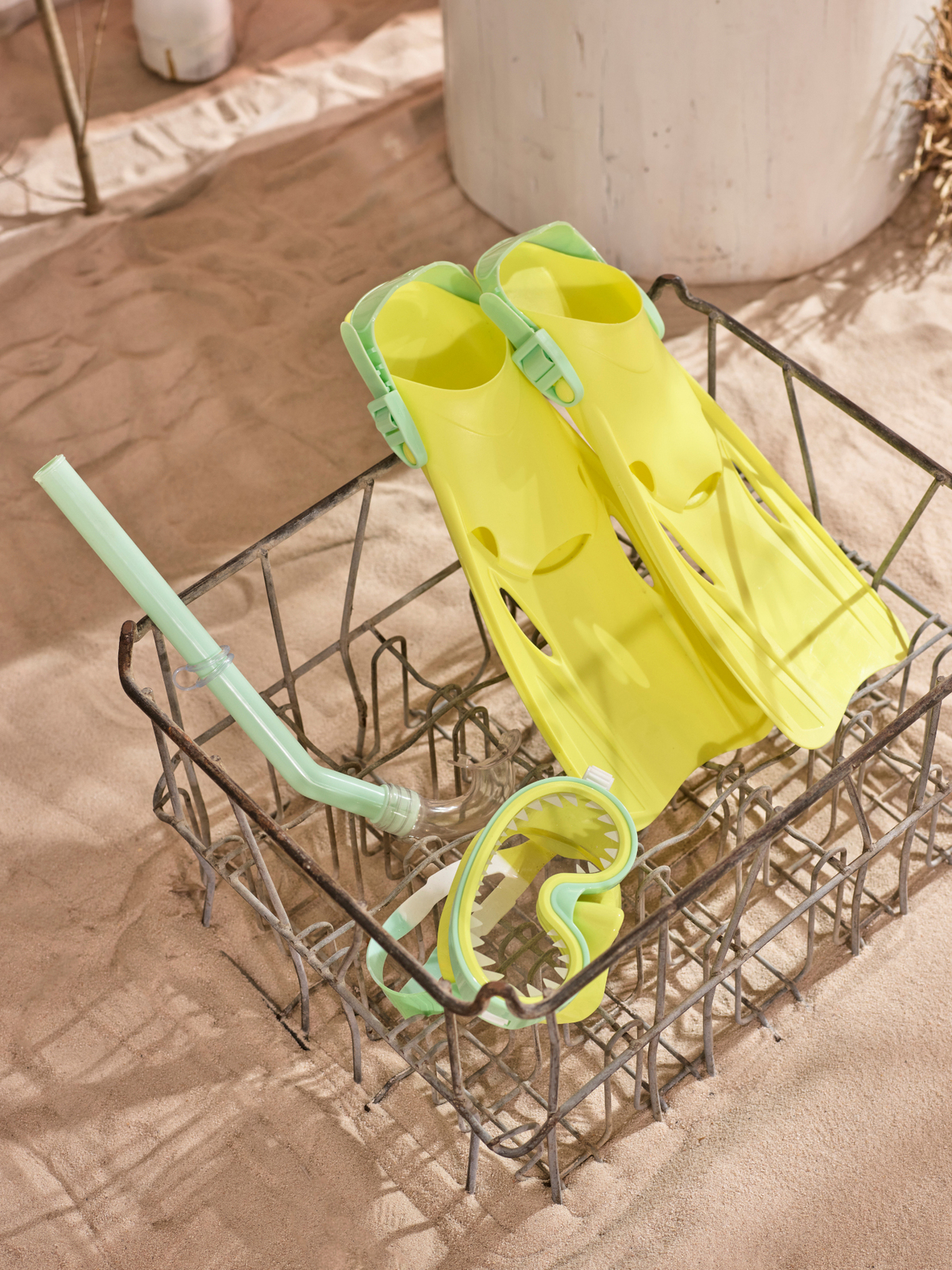 SUNNYLiFE Dykkersæt, Neon - Lime