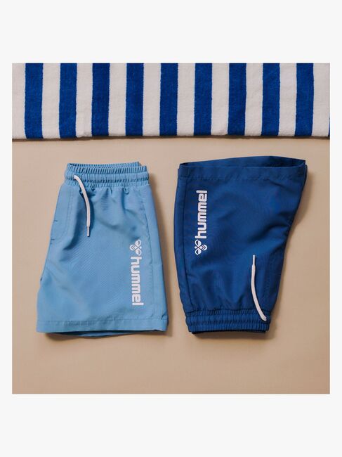 Hummel Bondi Board Badeshorts, Lichen Blue