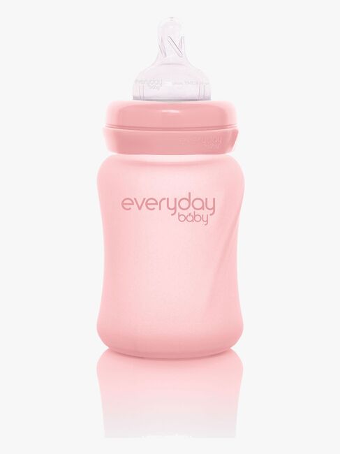 Everyday Baby Sutteflaske Glas 150 ml, Lyserød