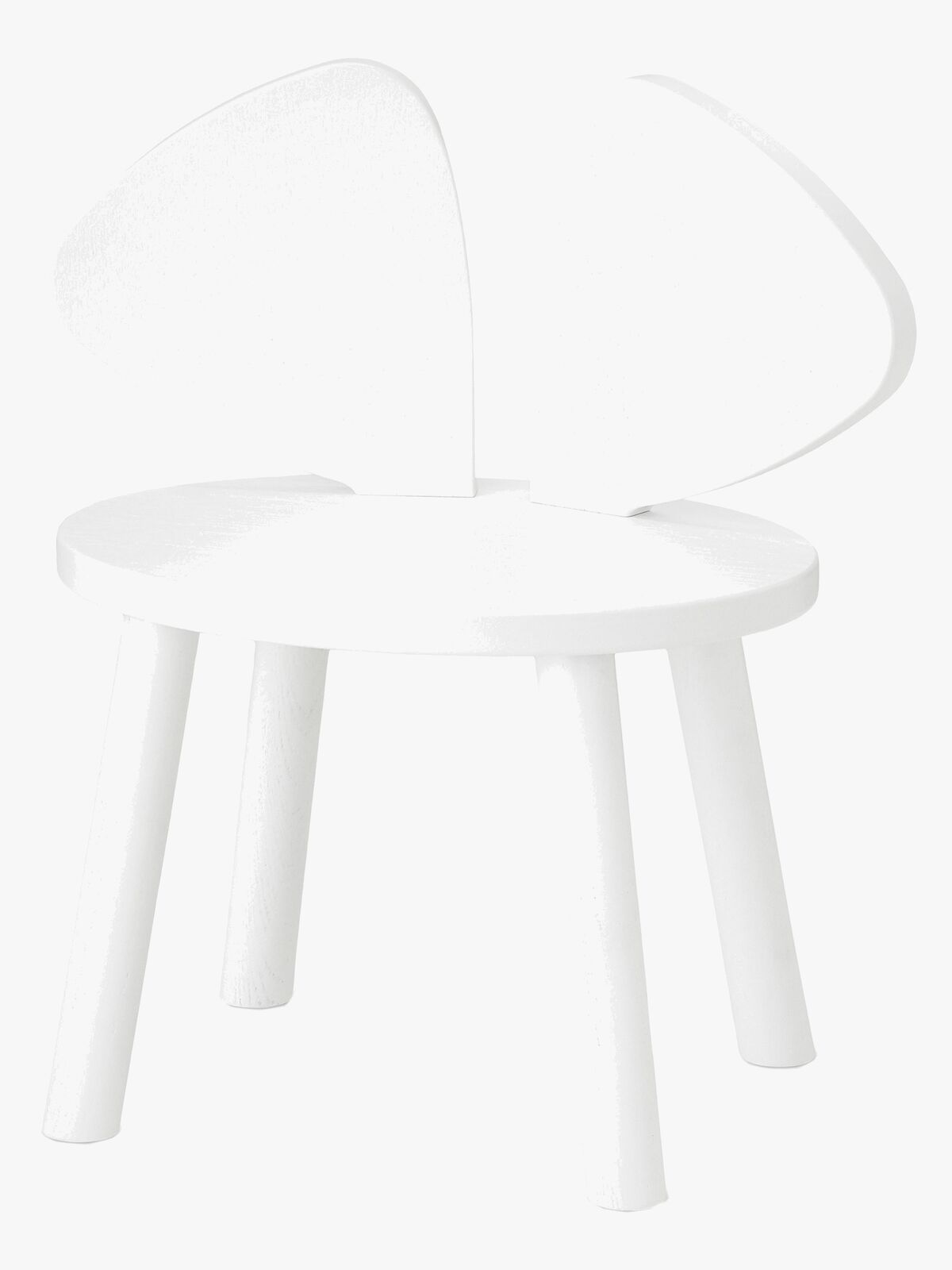 Nofred Mouse Stol, White