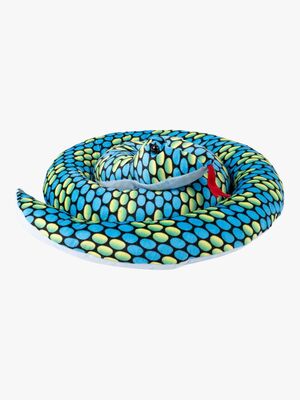 Teddykompaniet Bamse Slange 200 cm, Blå