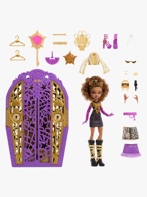 Monster High Skulltimate Secrets Dukke Clawdeen