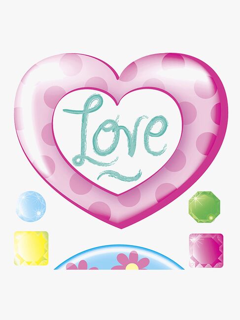 RoomMates Wallsticker Girly Wall