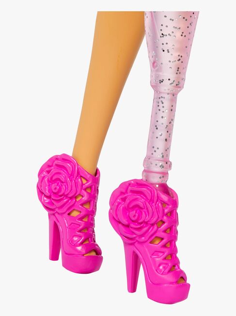 Barbie Deluxe Style Dukke Sort Hår & Benprotese