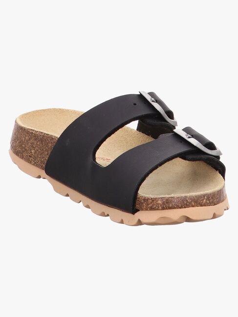 Superfit Fussbett Hjemmesko, Sort