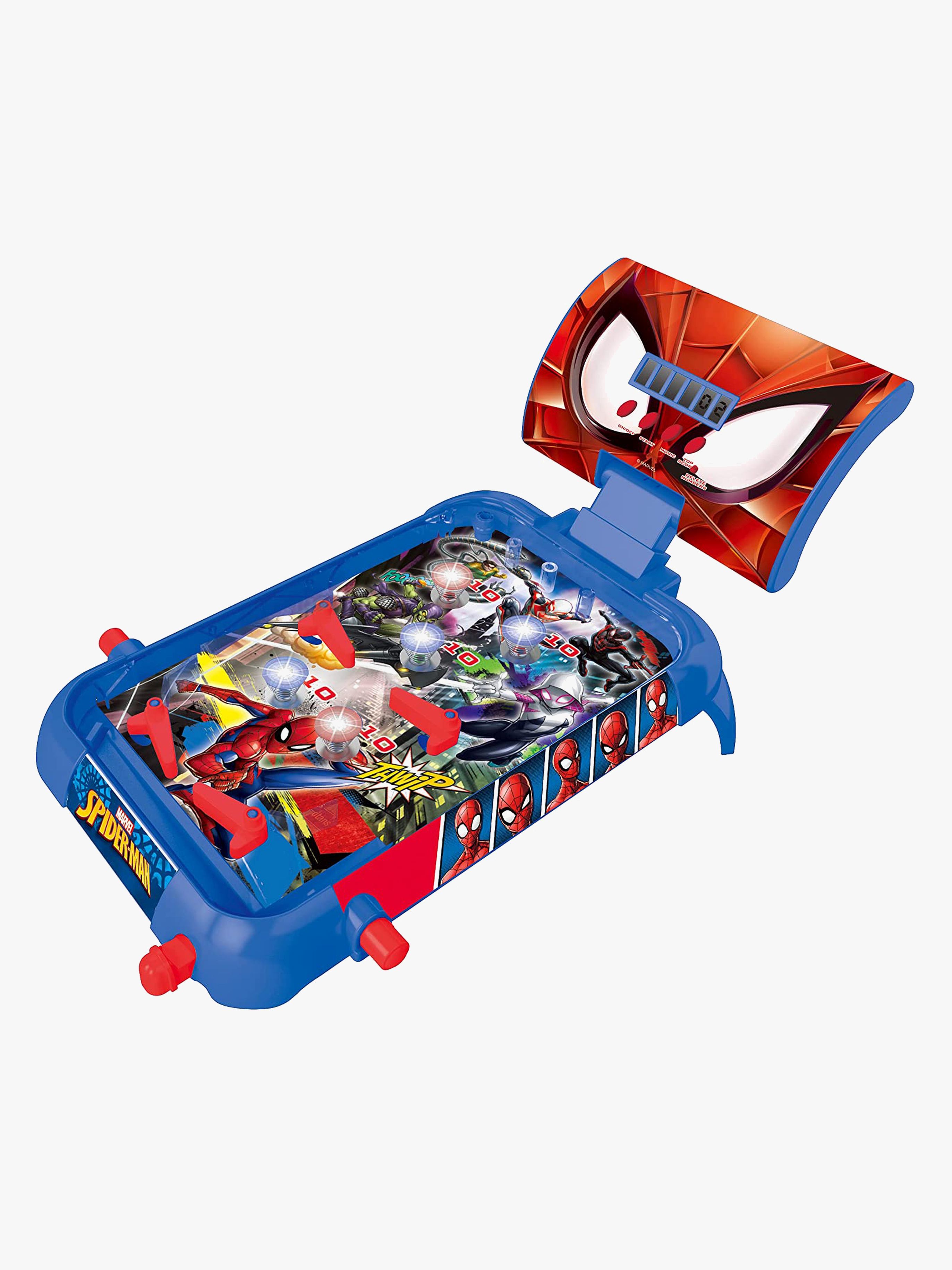 Marvel Spider-Man Flipperspil m. Lyd & Lys